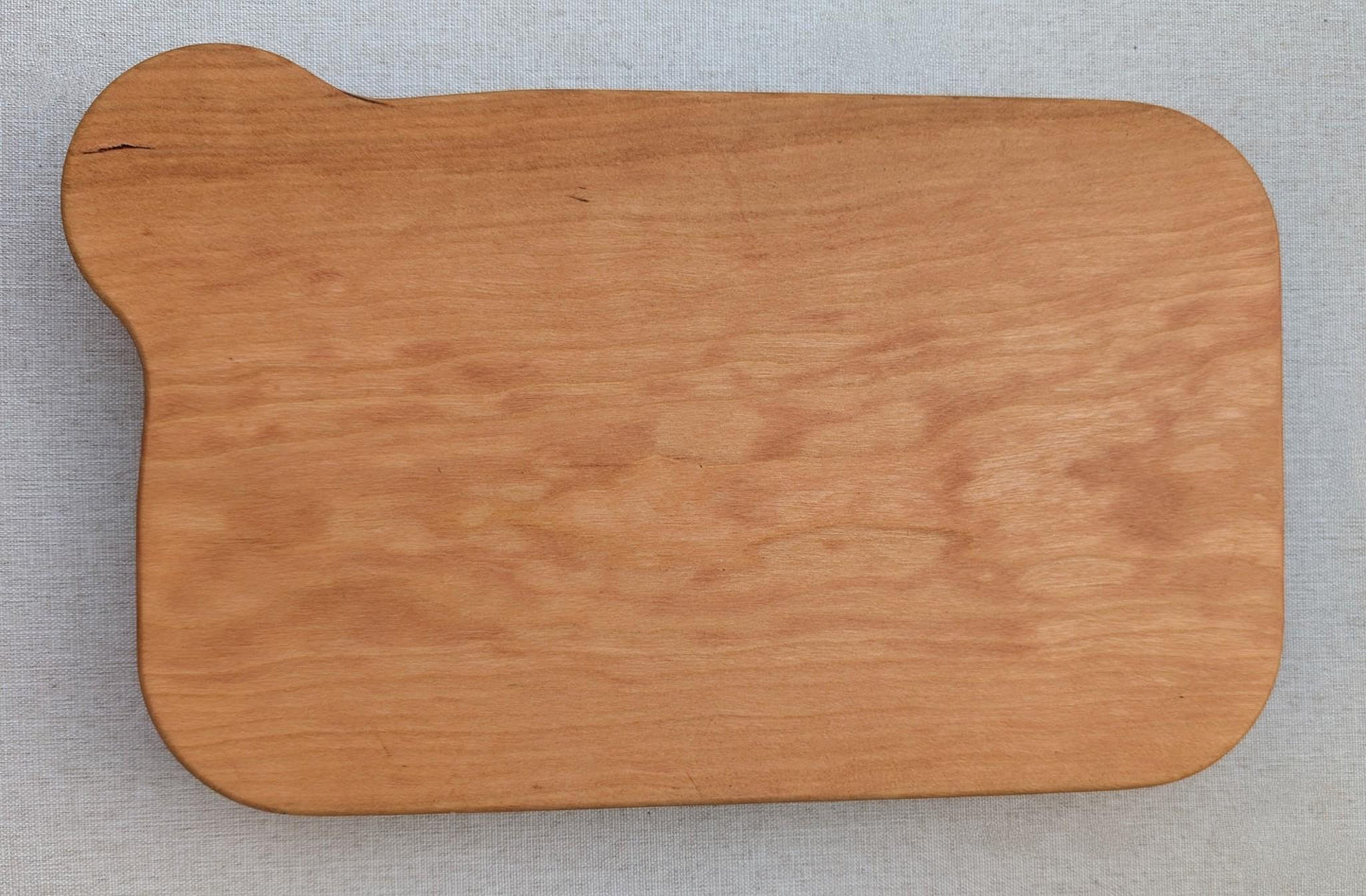 Sushi & Dumpling Serving Tray – Handcrafted Cherry Wood Board with Ramekin Bowl