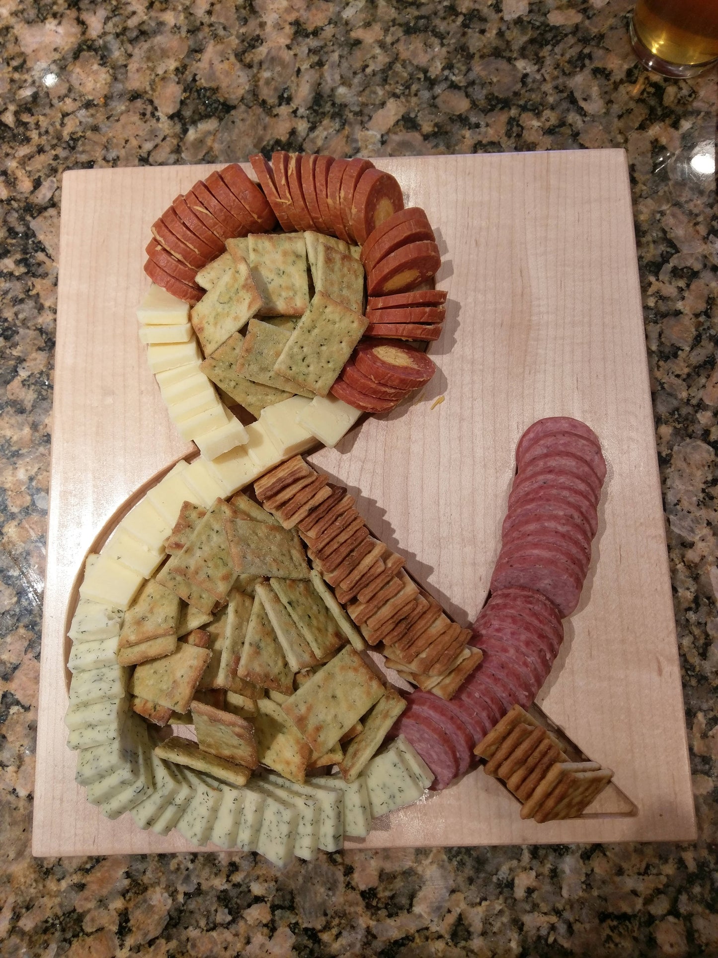 CNC Cheese & Cracker Board Ampersand