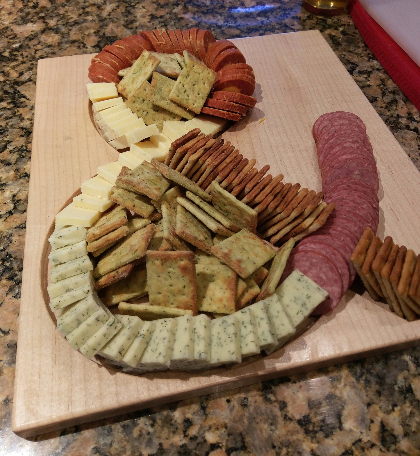 CNC Cheese & Cracker Board Ampersand