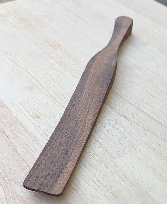 Sourdough Stirrer - The Spurtle Stick – Handcrafted Walnut Sourdough Stirrer for Artisan Dough Mixing