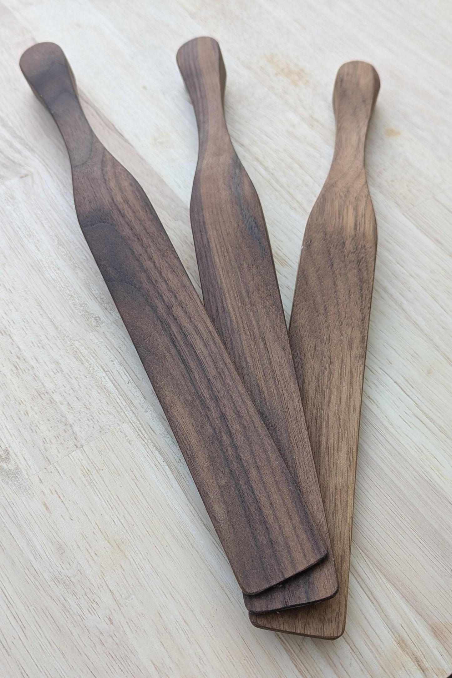 Sourdough Stirrer - The Spurtle Stick – Handcrafted Walnut Sourdough Stirrer for Artisan Dough Mixing